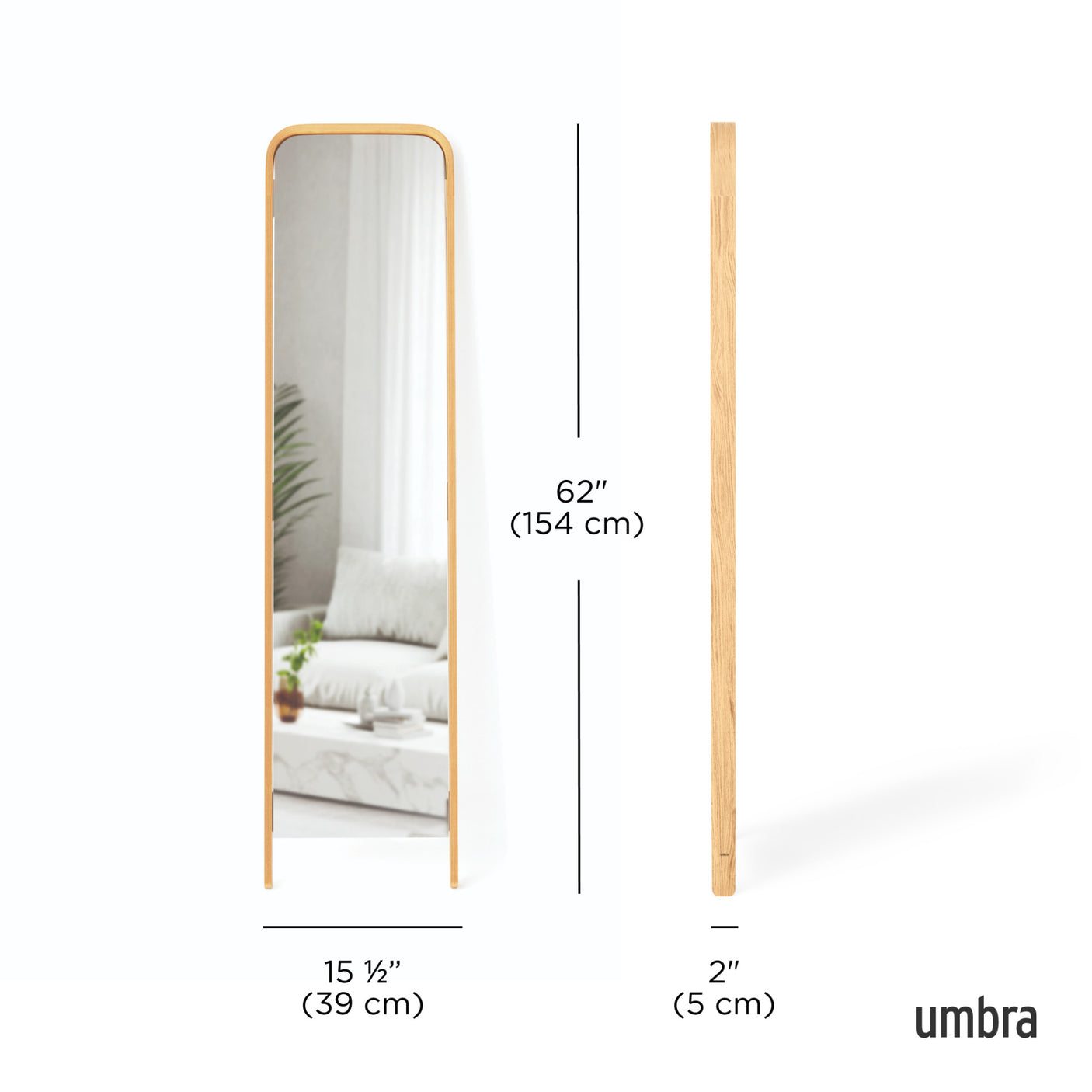 Bellwood Leaning Mirror