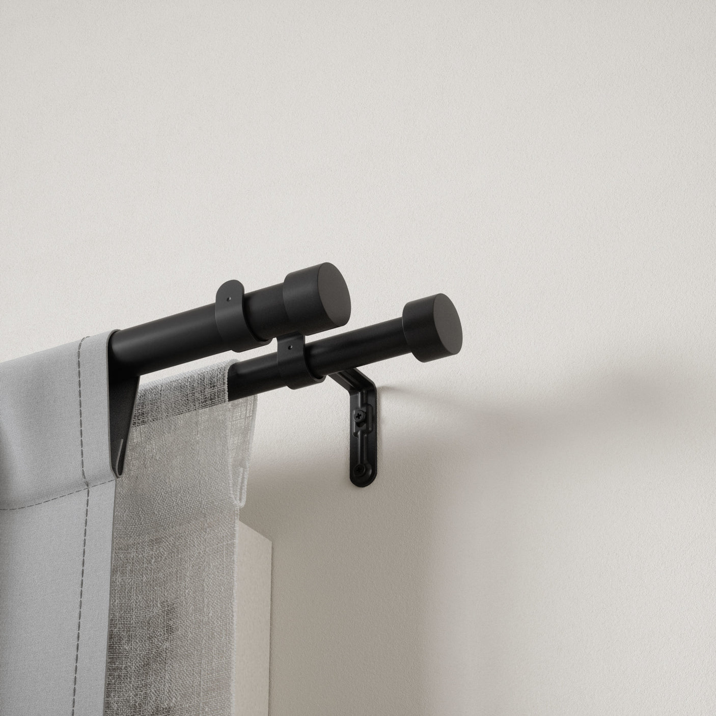 Cappa Double Curtain Rod