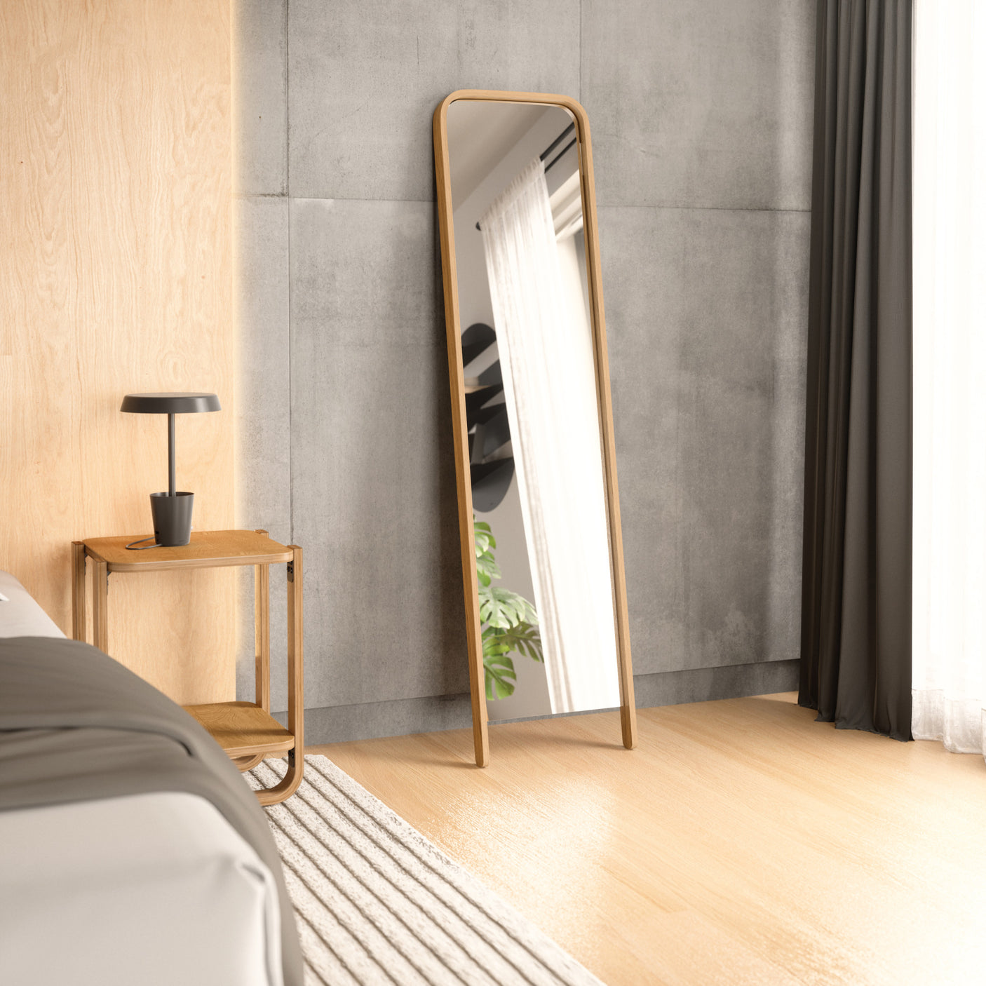 Bellwood Leaning Mirror